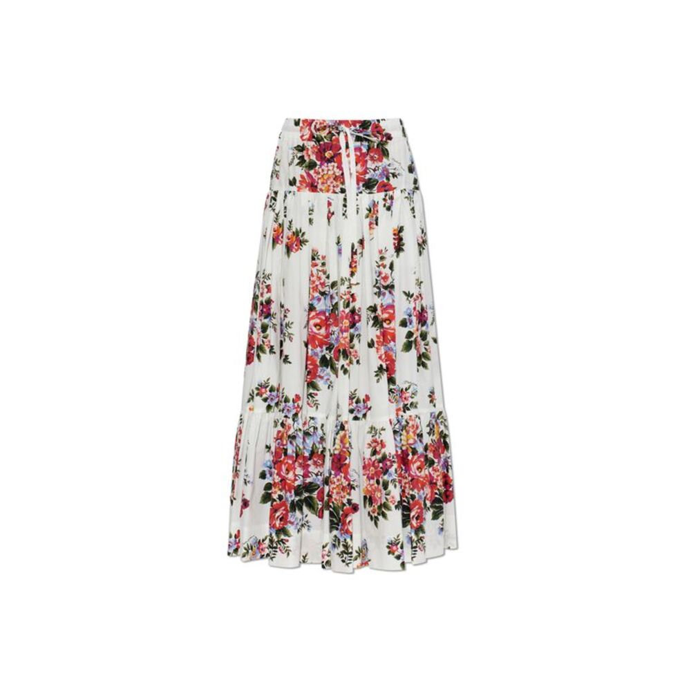 Floral print skirt